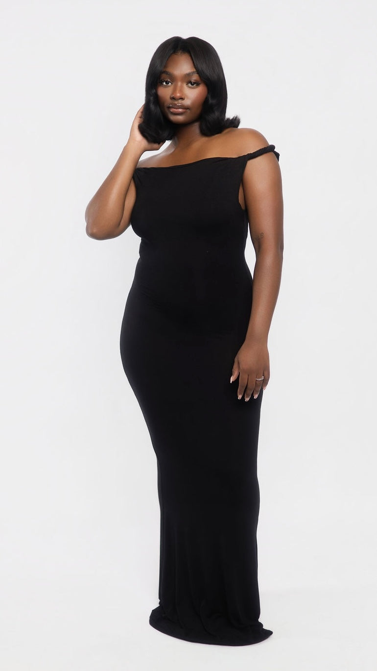 Twisted Drape Maxi