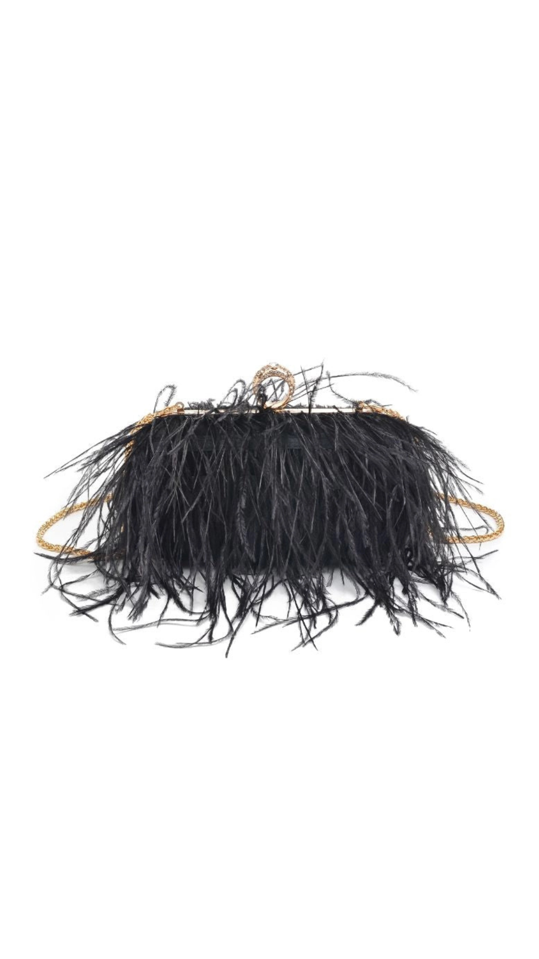 Harlow Feather Evening Bag