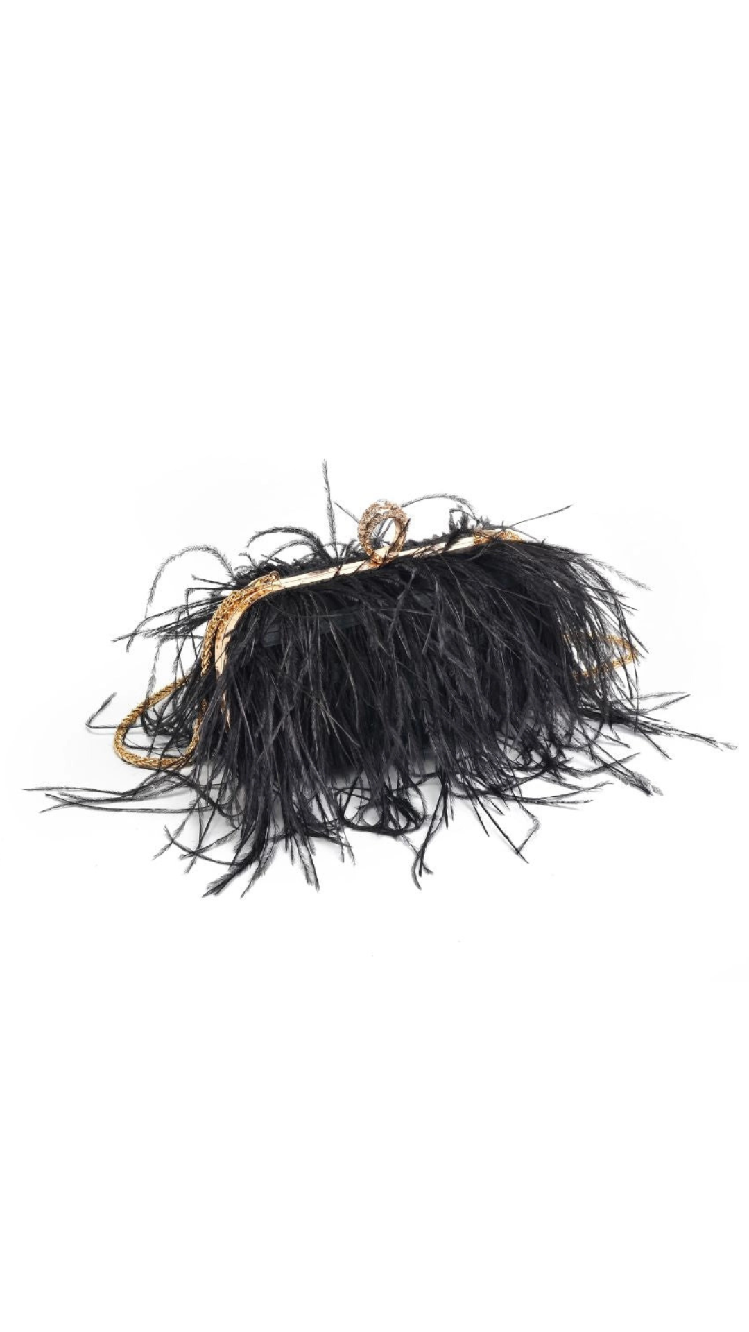 Harlow Feather Evening Bag