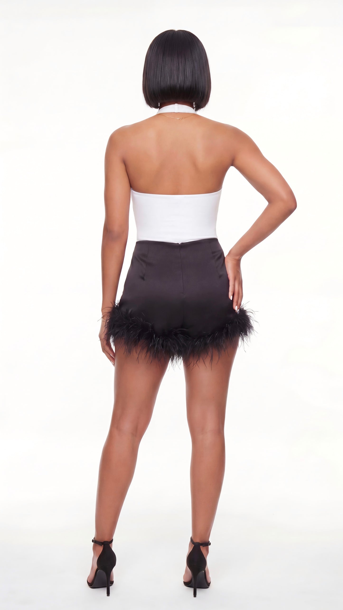 After Dark Feather Shorts