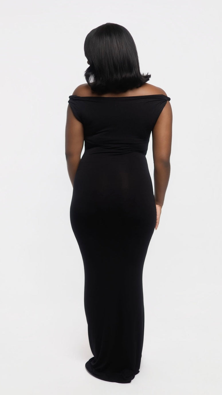 Twisted Drape Maxi