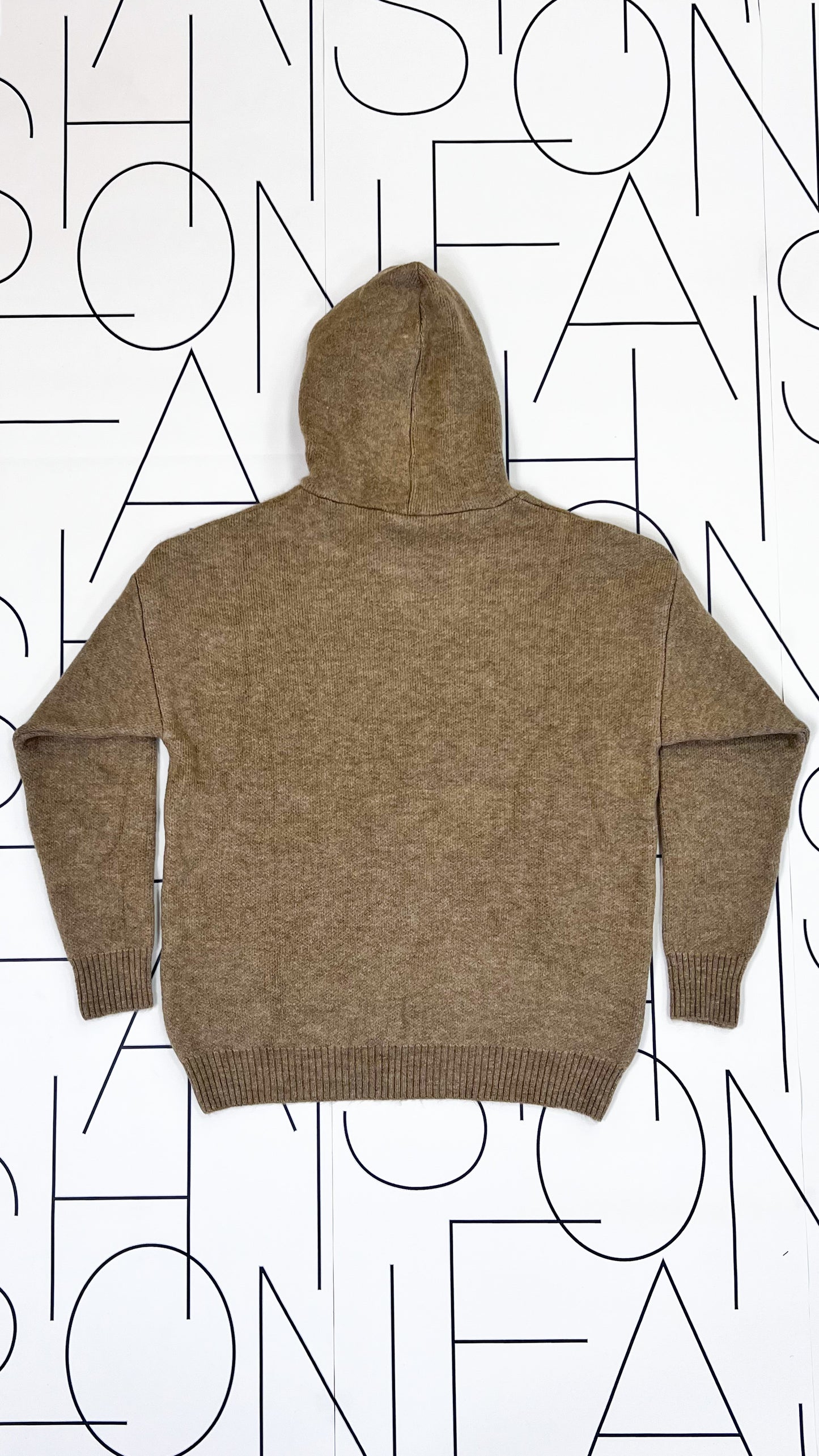 Heavy Knit Hoodie (MEN)