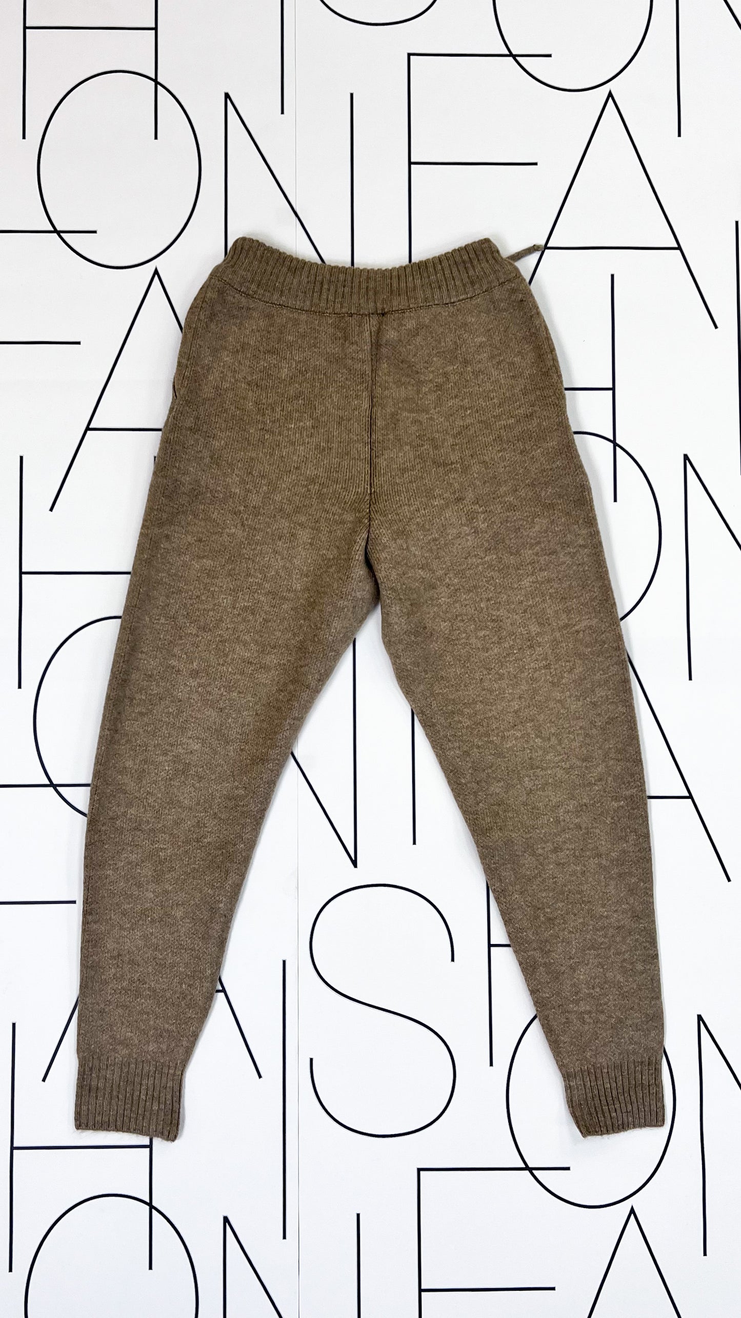Heavy Knit Jogger (MEN)
