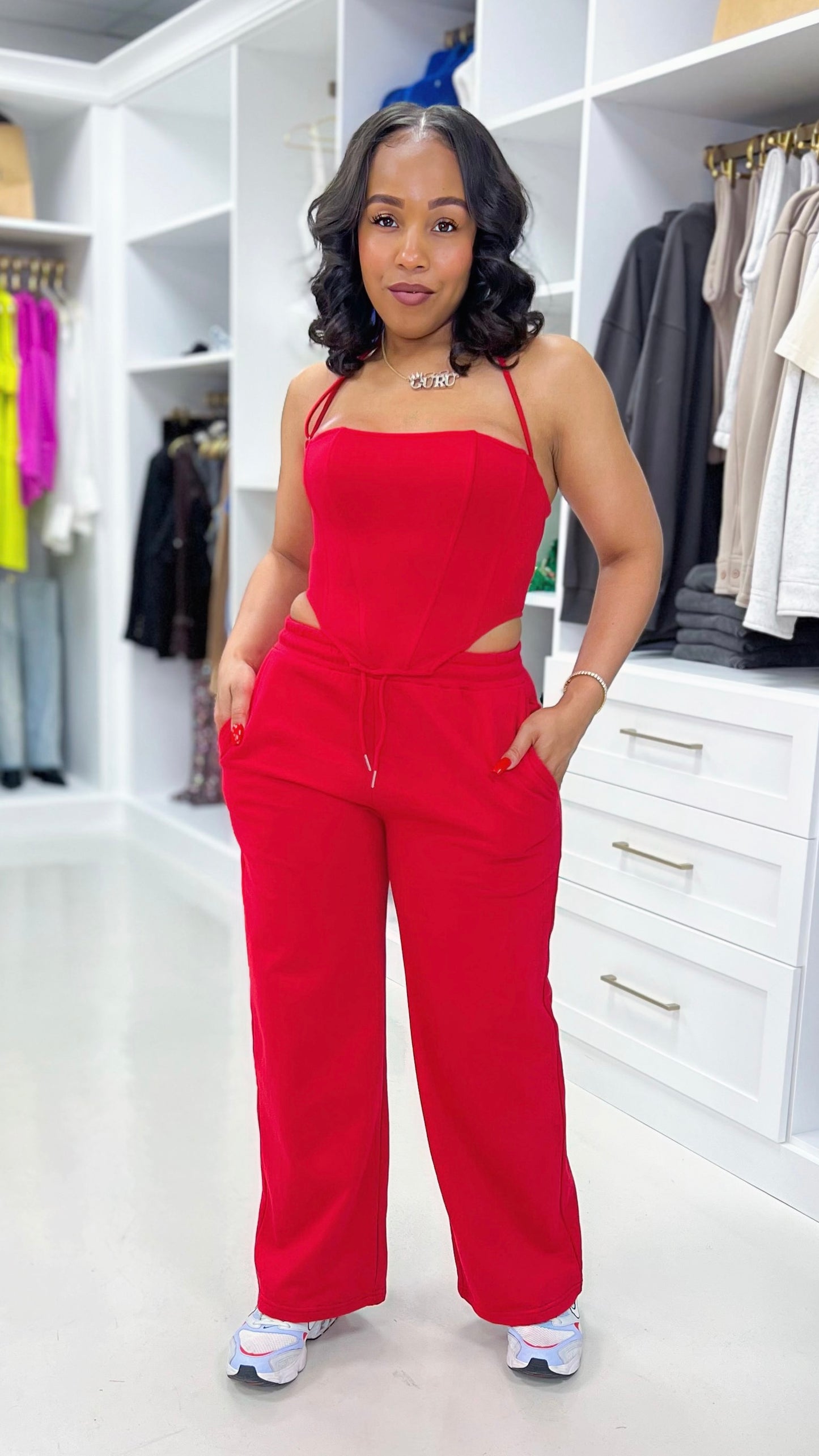 Halter Lounge Set