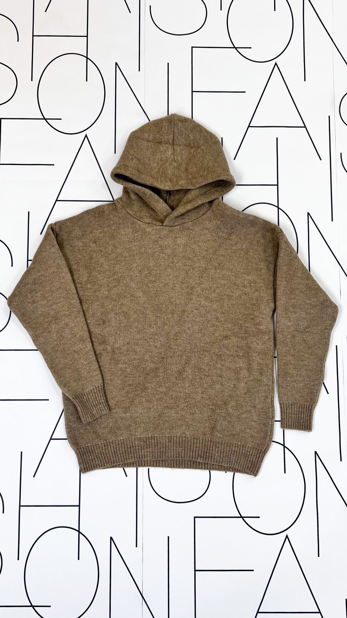 Heavy Knit Hoodie (MEN)
