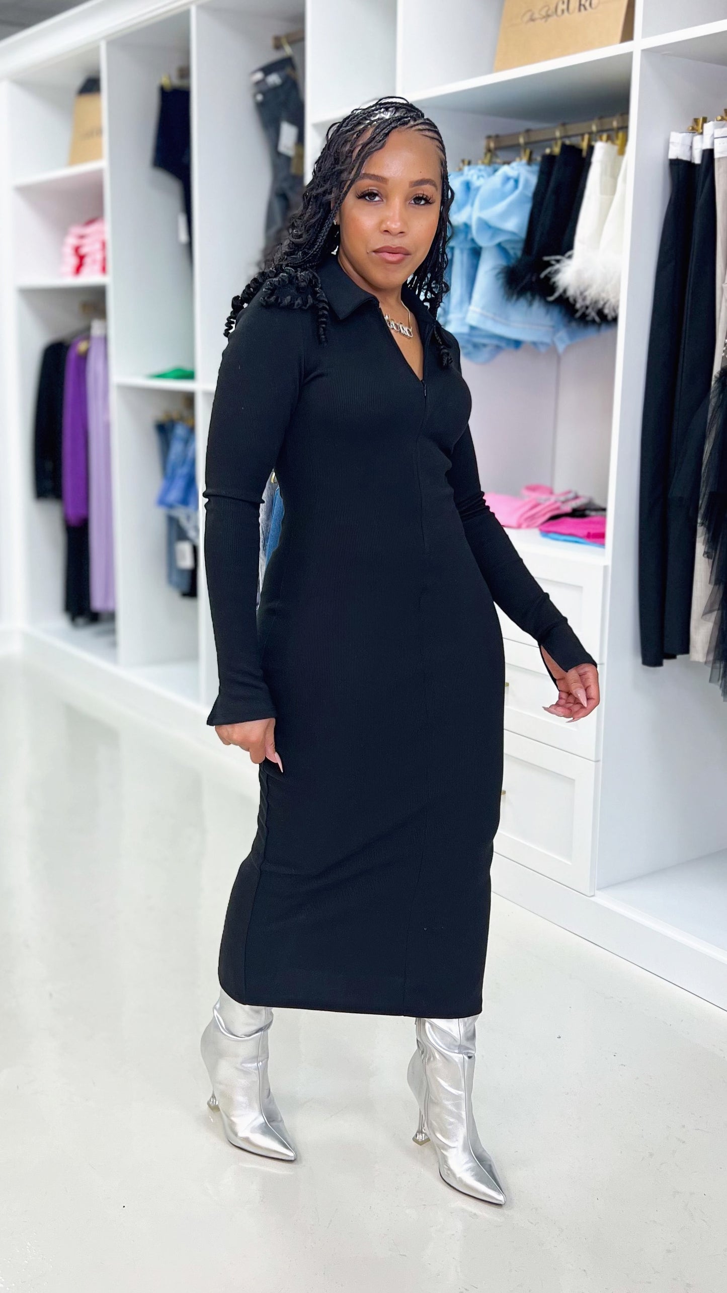 Knit Maxi Dress