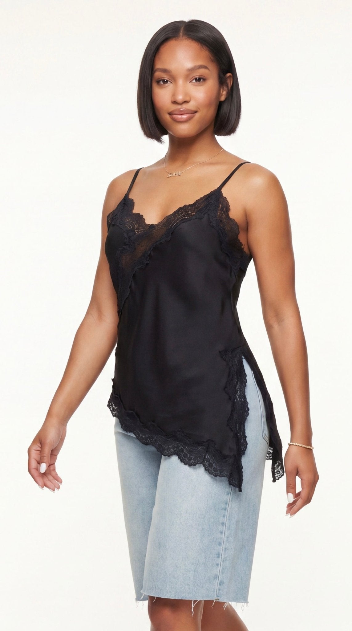 トップス LACE TLIM TUNIC トップス LACE TLIM TUNIC