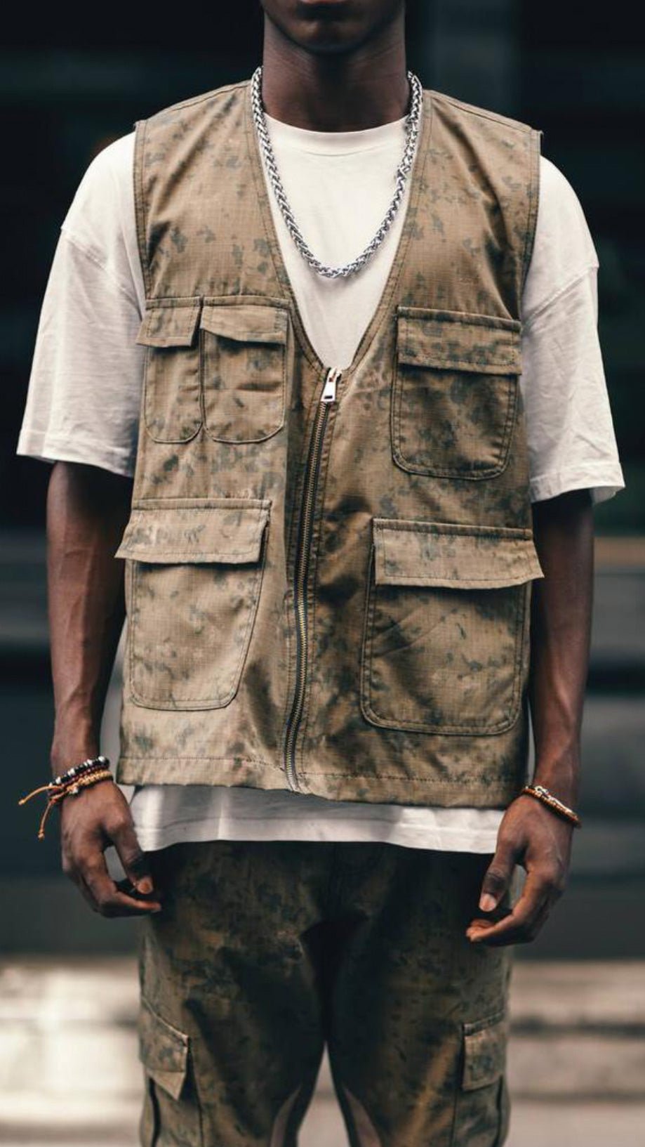 Camouflage Vest - The Style Guru