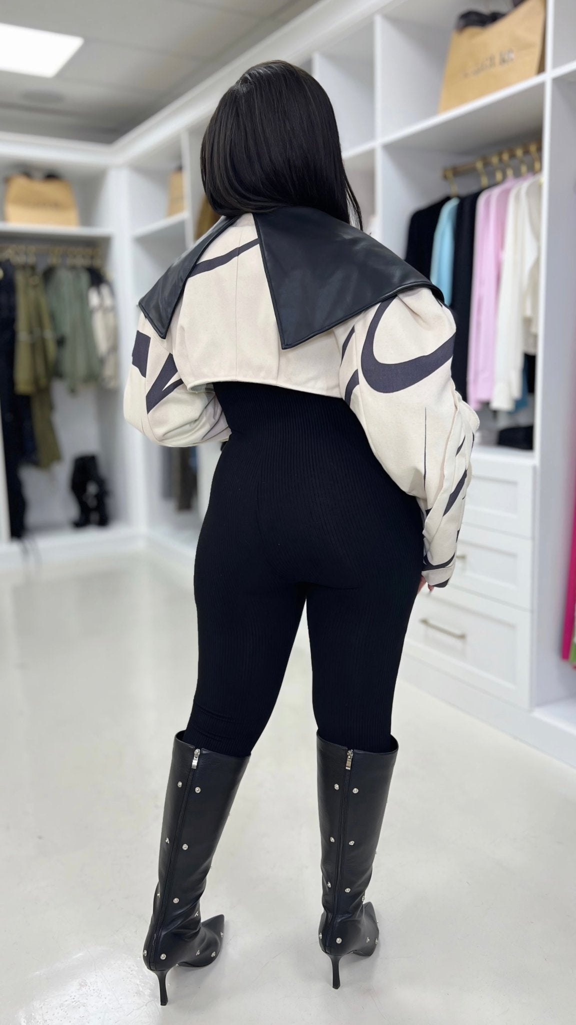 Exaggerated Bomber Jacket - The Style Guru