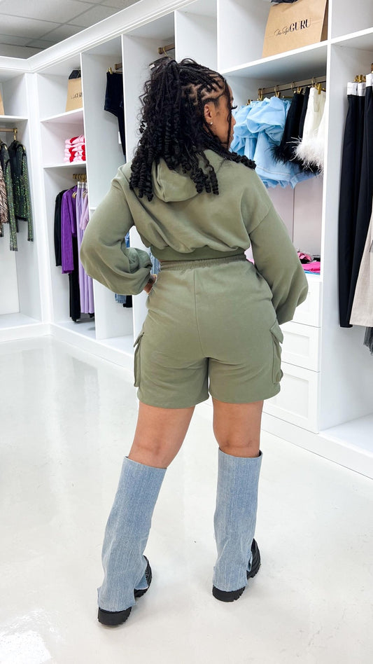 Fleece Short Set - The Style Guru