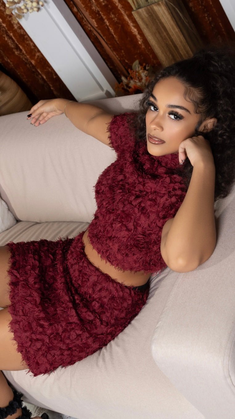 Floral Mini Skirt - The Style Guru