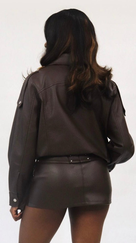 Studded Utility Micro Skort - The Style Guru