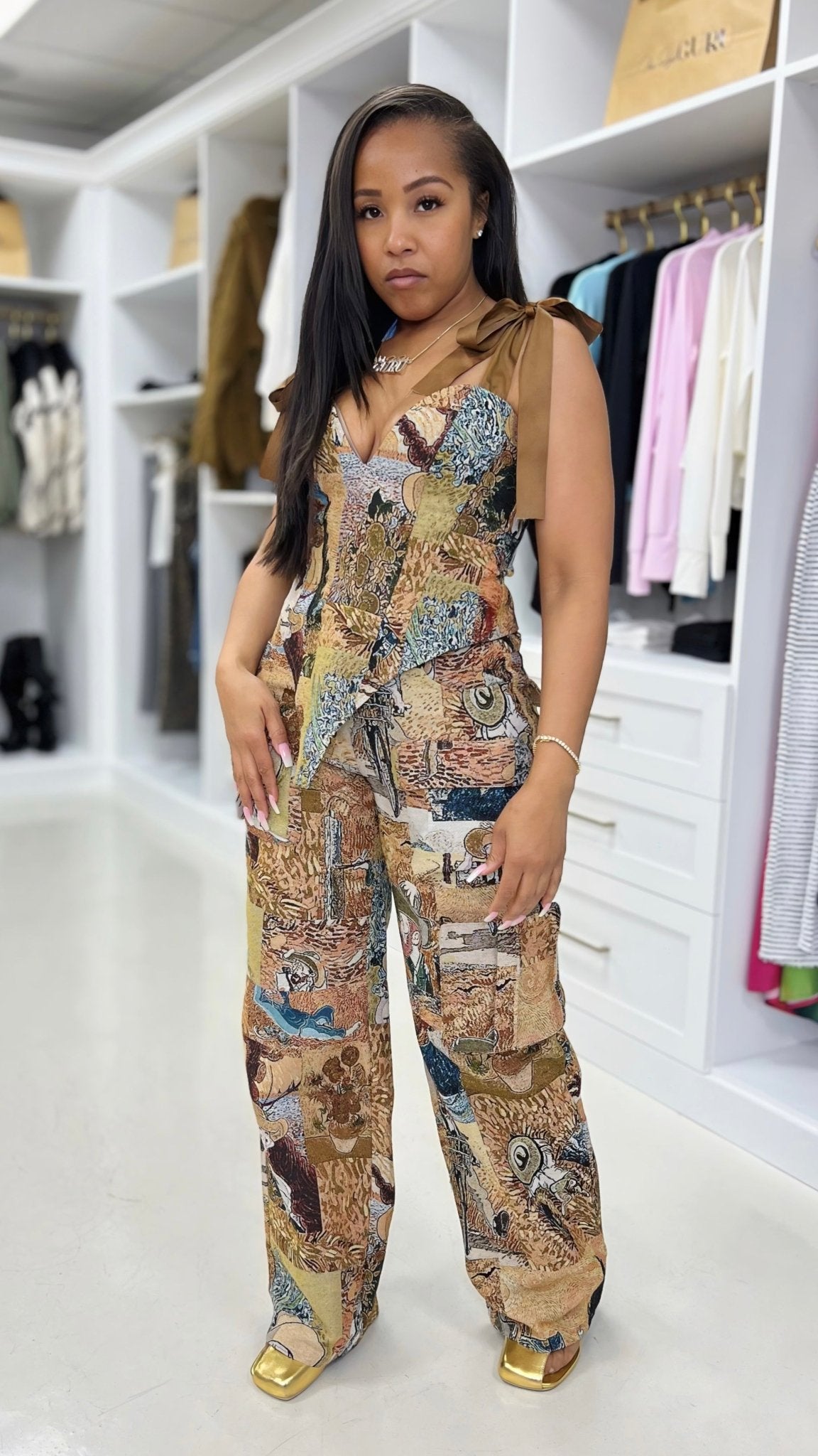 Tapestry Cargo Pants - The Style Guru