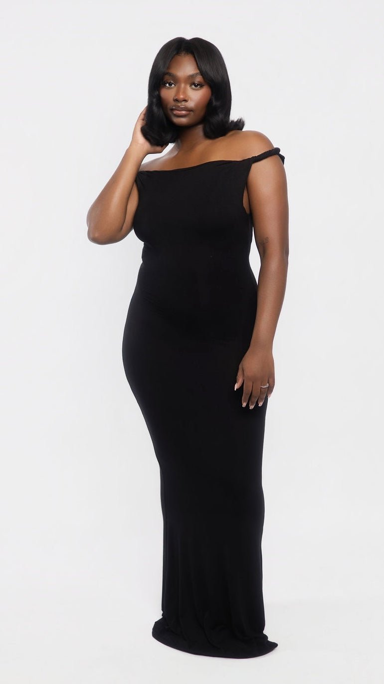 Twisted Drape Maxi - The Style Guru