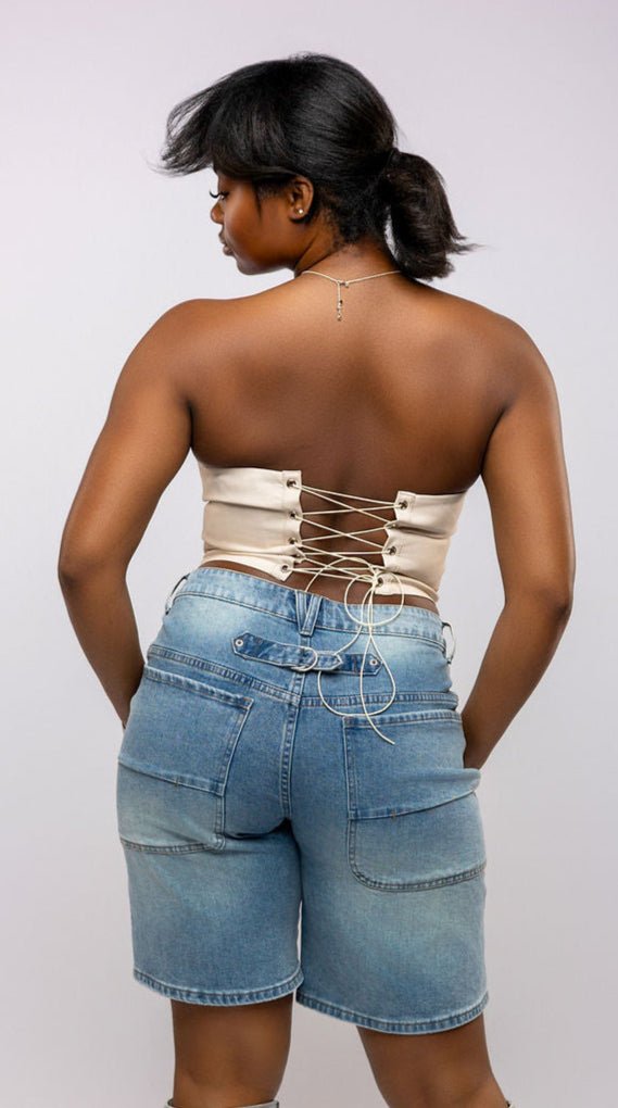 Western Stitch Corset Top - The Style Guru