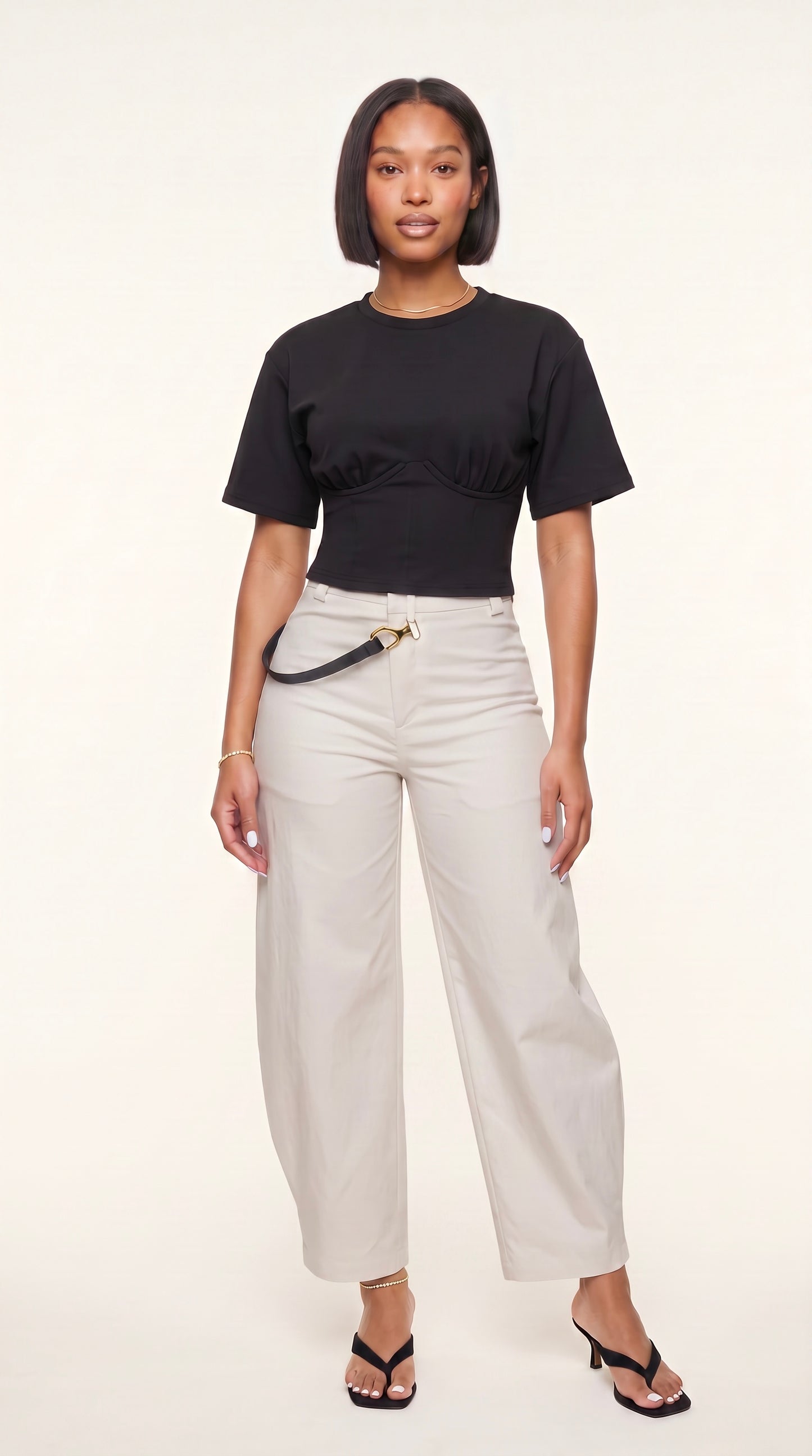 Hardware Strap Trouser