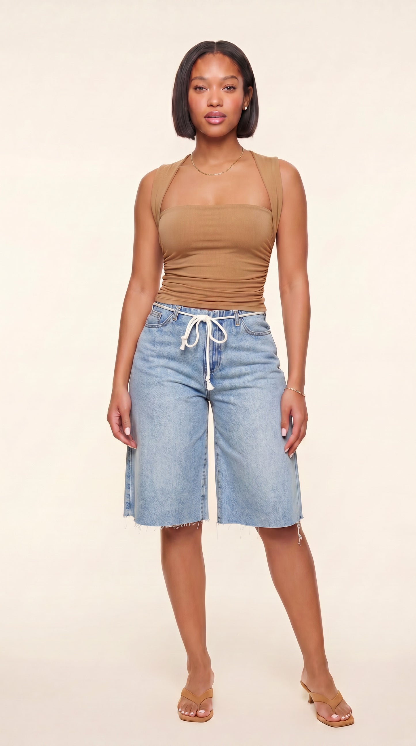 Low Rise Relaxed Jort