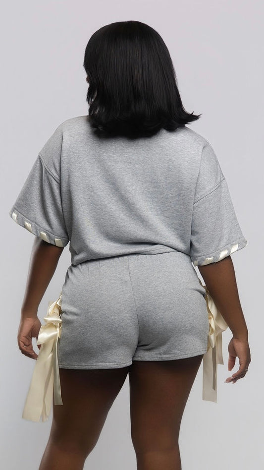 Luxe Terry Crop Crew