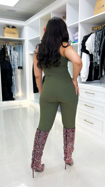 Snatched Tank Jumpsuit
