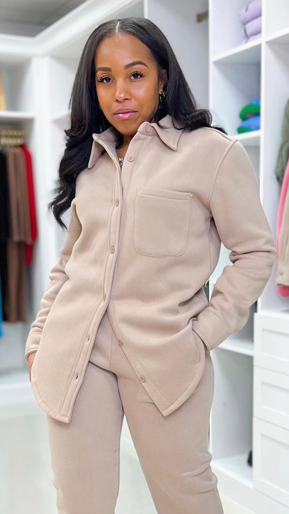 Plush Fleece Shacket