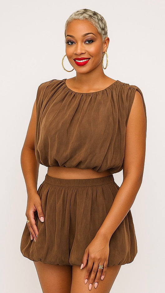 Asymmetrical Woven Top