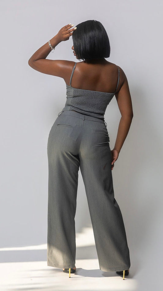Tie-Front Woven Top