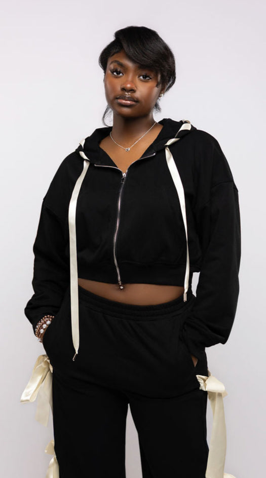 Luxe Terry Zip Hoodie