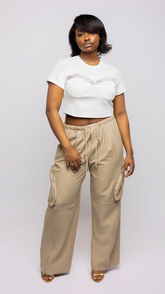 Utility Zip Cargo Pant