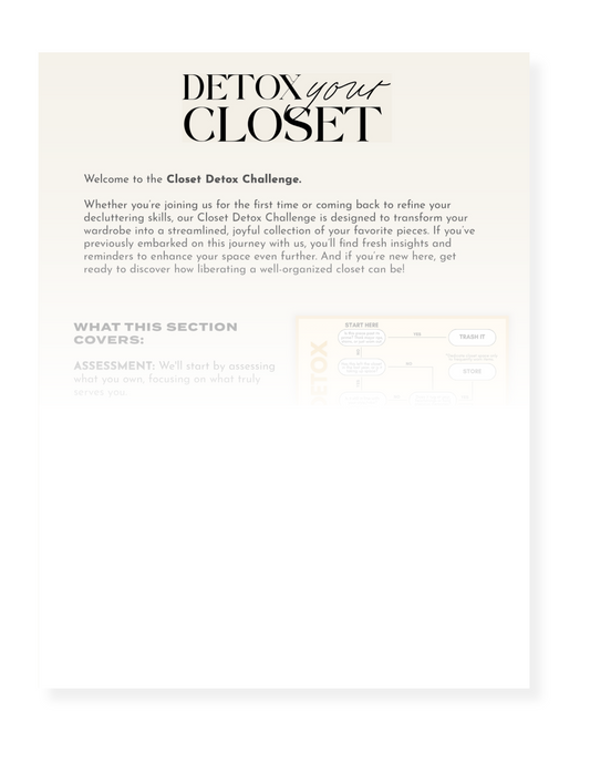FREE Closet Detox Guide