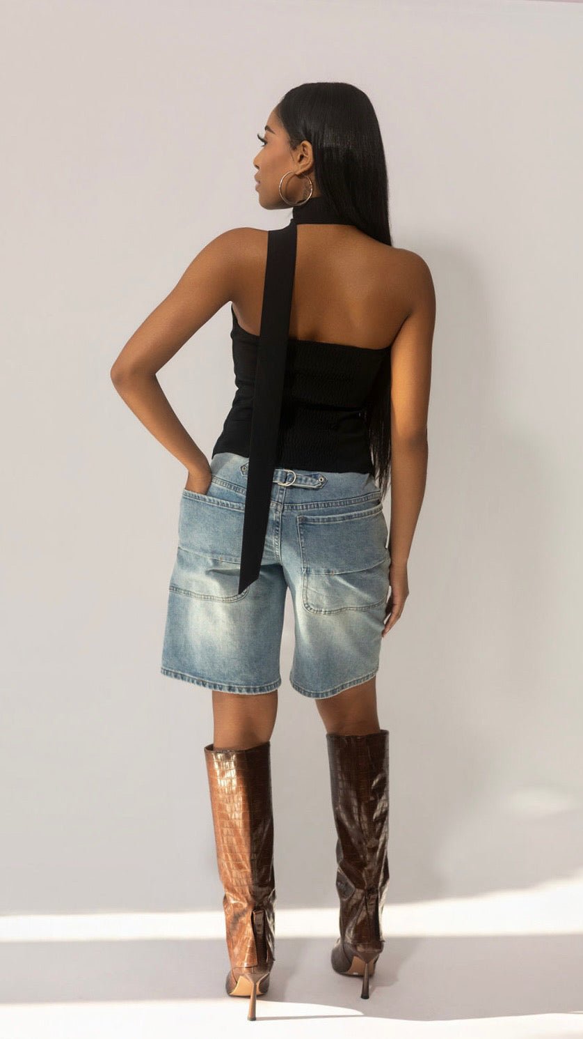 Choker Strap Vest - The Style Guru