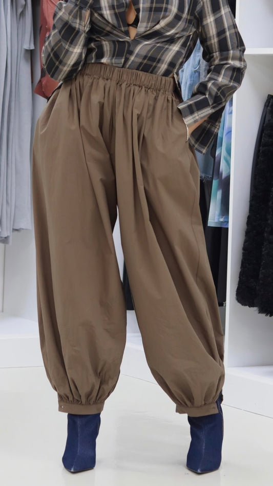 Draped Balloon Harem Pant - The Style Guru