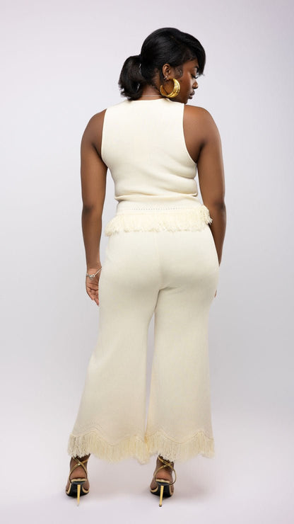 Fringe Knit Tank - The Style Guru