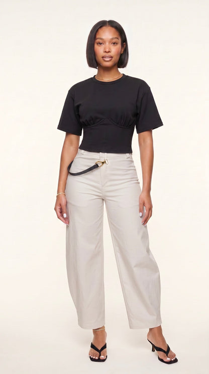 Hardware Strap Trouser - The Style Guru