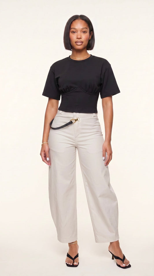 Hardware Strap Trouser - The Style Guru