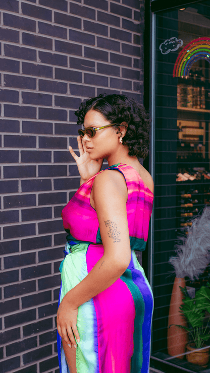 High Slit Maxi Dress - The Style Guru