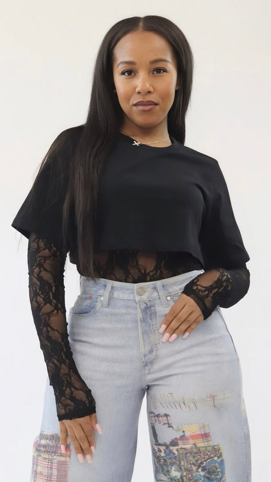 Illusion Lace Bodysuit - The Style Guru