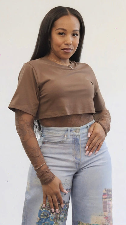 Illusion Lace Bodysuit - The Style Guru