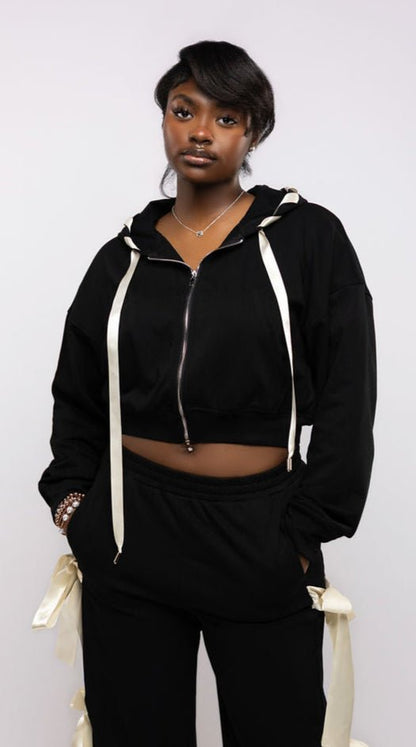 Luxe Terry Zip Hoodie - The Style Guru