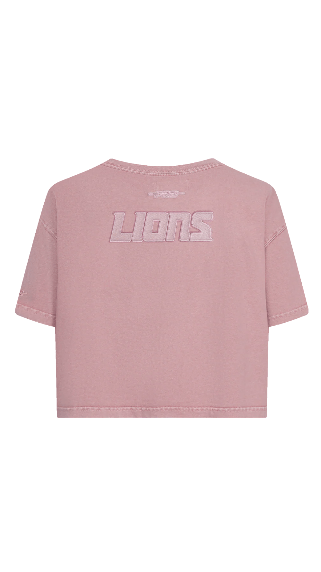 NFL Detroit Lions Washed Classic Women’s Enzyme Wash Boxy Tee - The Style Guru