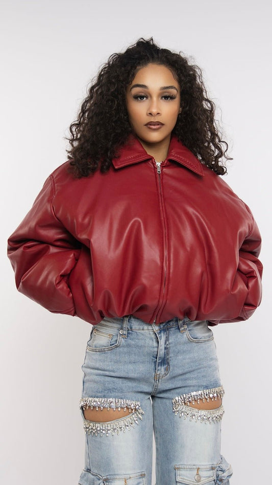 Padded Bomber Jacket - The Style Guru