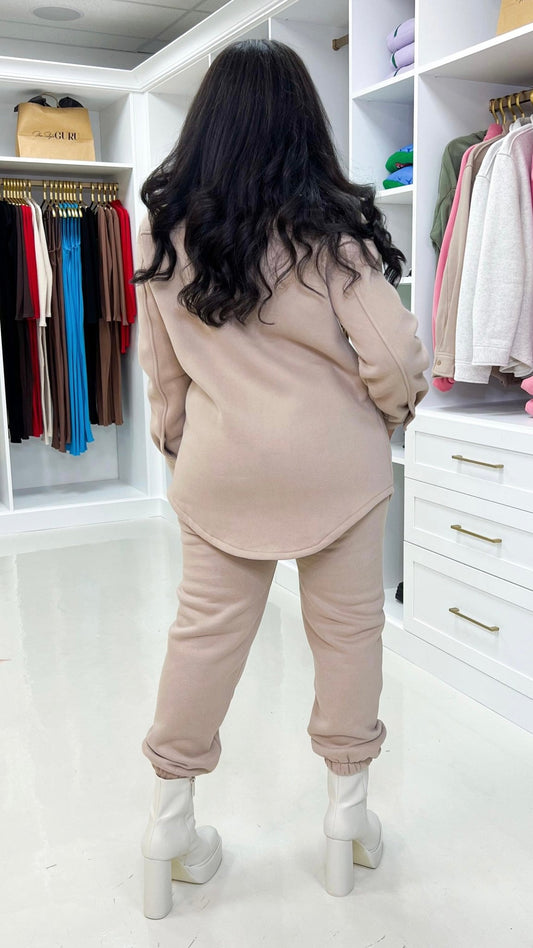 Plush Fleece Shacket - The Style Guru