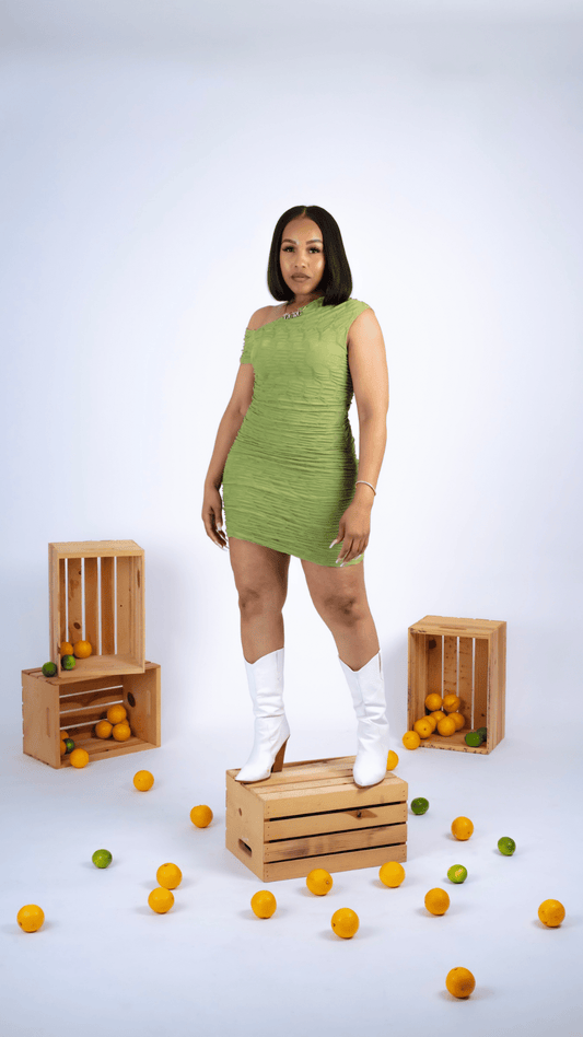 Ruched Mini Dress - The Style Guru