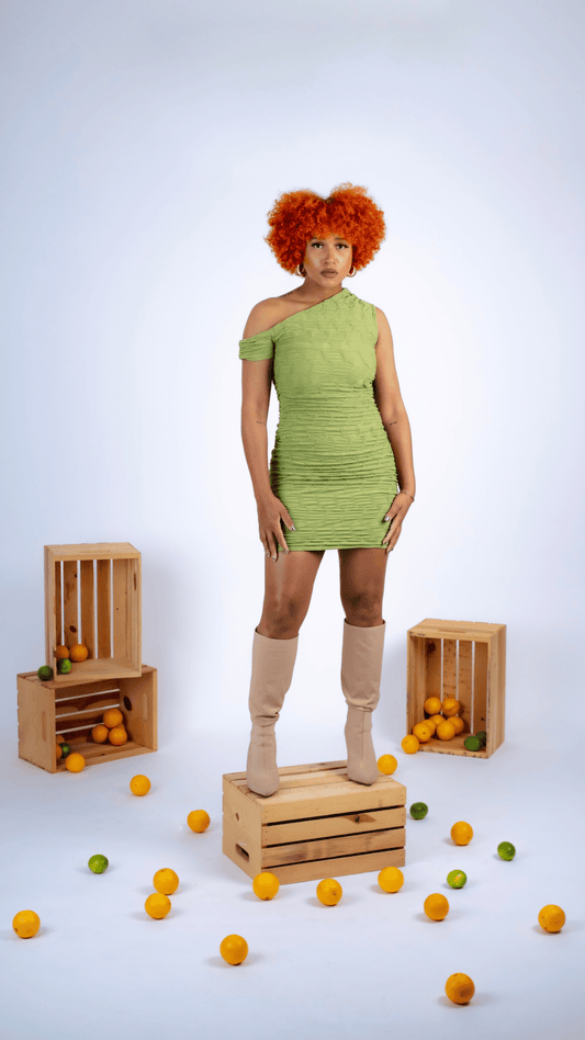 Ruched Mini Dress - The Style Guru