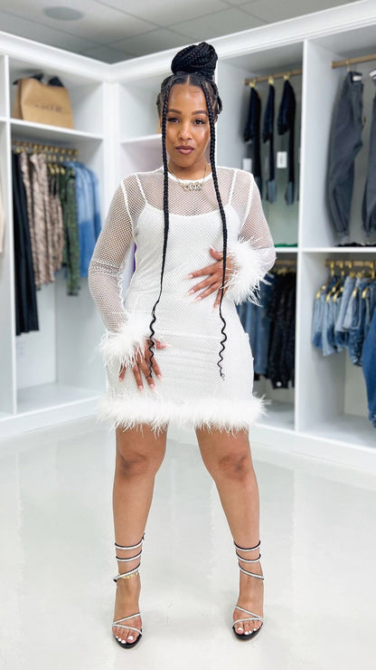 Rufflin' Feathers Dress - The Style Guru