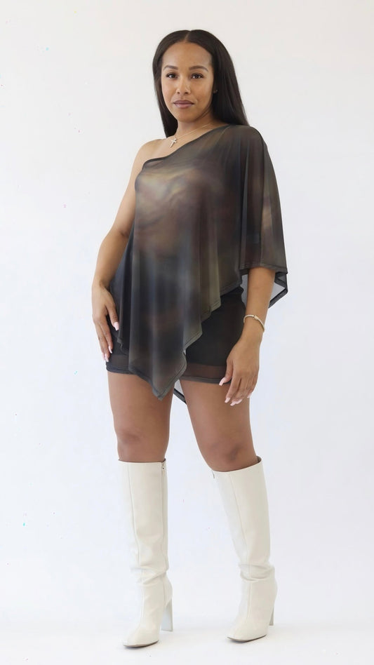 Sheer Mesh Drape Set - The Style Guru