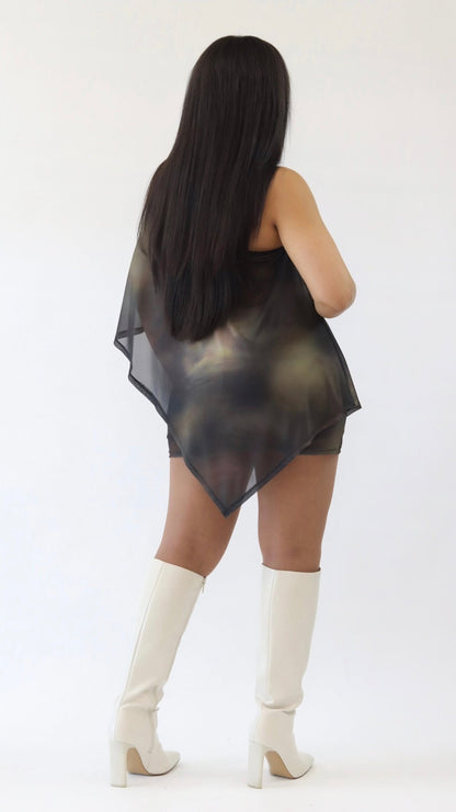 Sheer Mesh Drape Set - The Style Guru