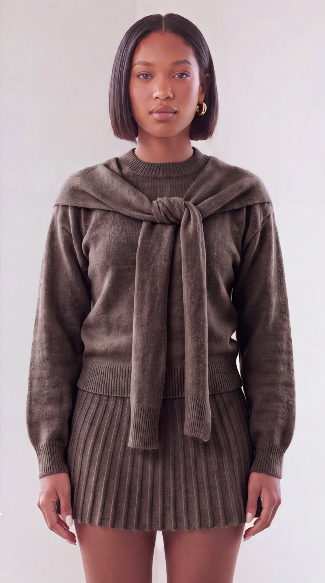 Sleeve Detail Sweater - The Style Guru