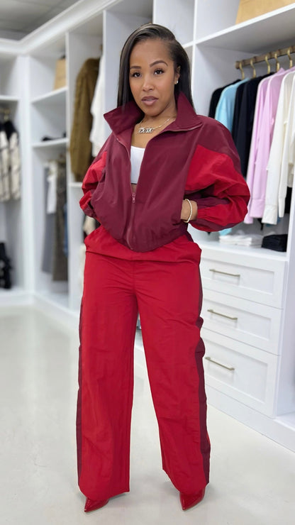 Windbreaker Pants Set - The Style Guru