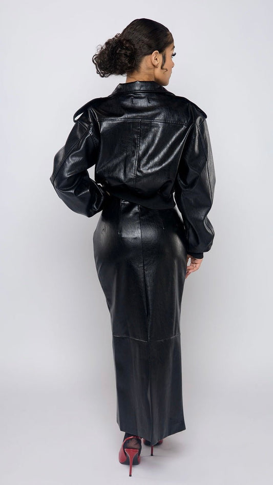 Zip Up Maxi Skirt - The Style Guru