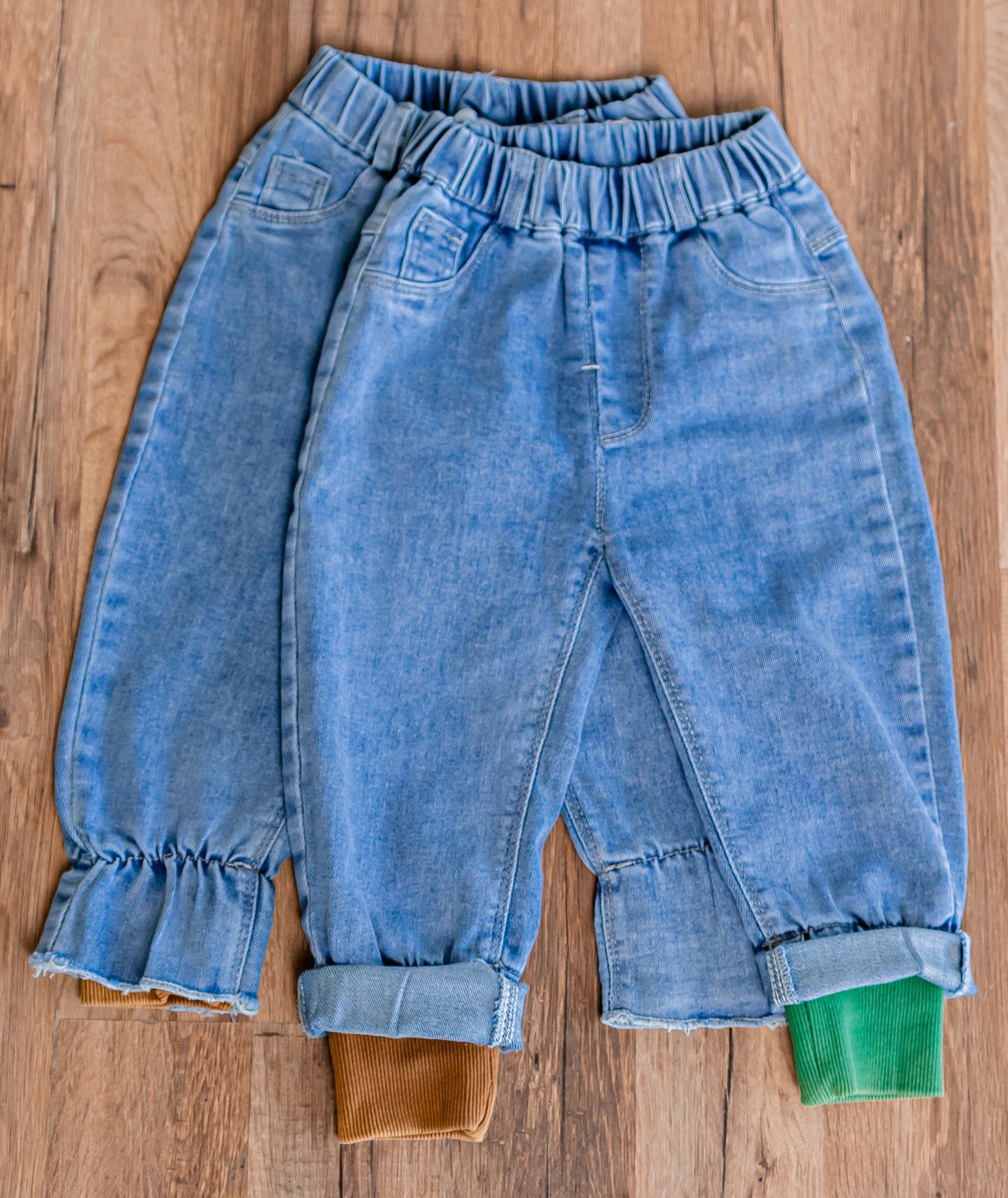 MINI Denim Joggers - The Style Guru